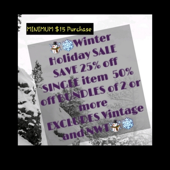 Minimum $15 purchase after discount on BUNDLE no other discount. - Picture 6 of 16